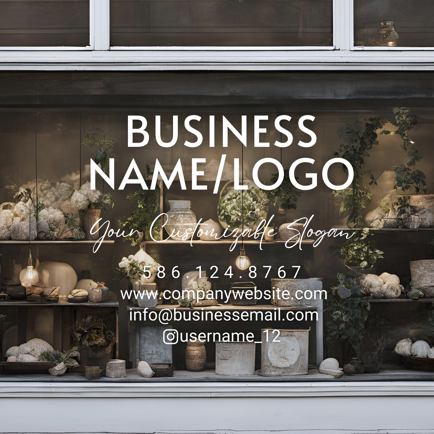 Custom Business Decal 3
