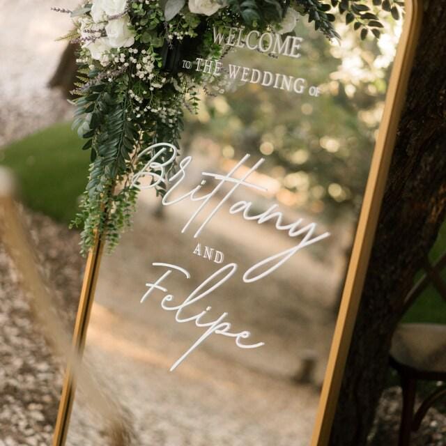 Welcome Wedding Decal 3