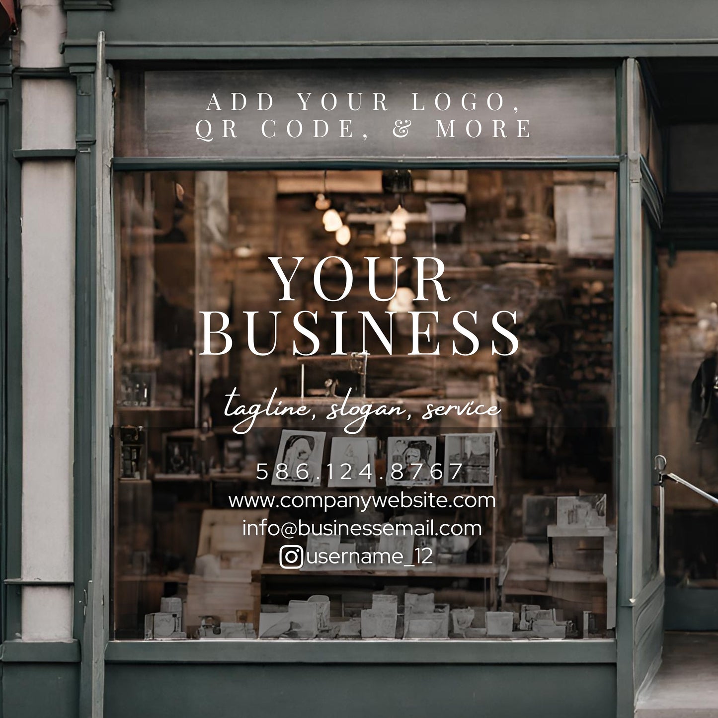 Custom Business Decal