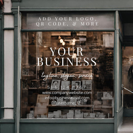 Custom Business Decal