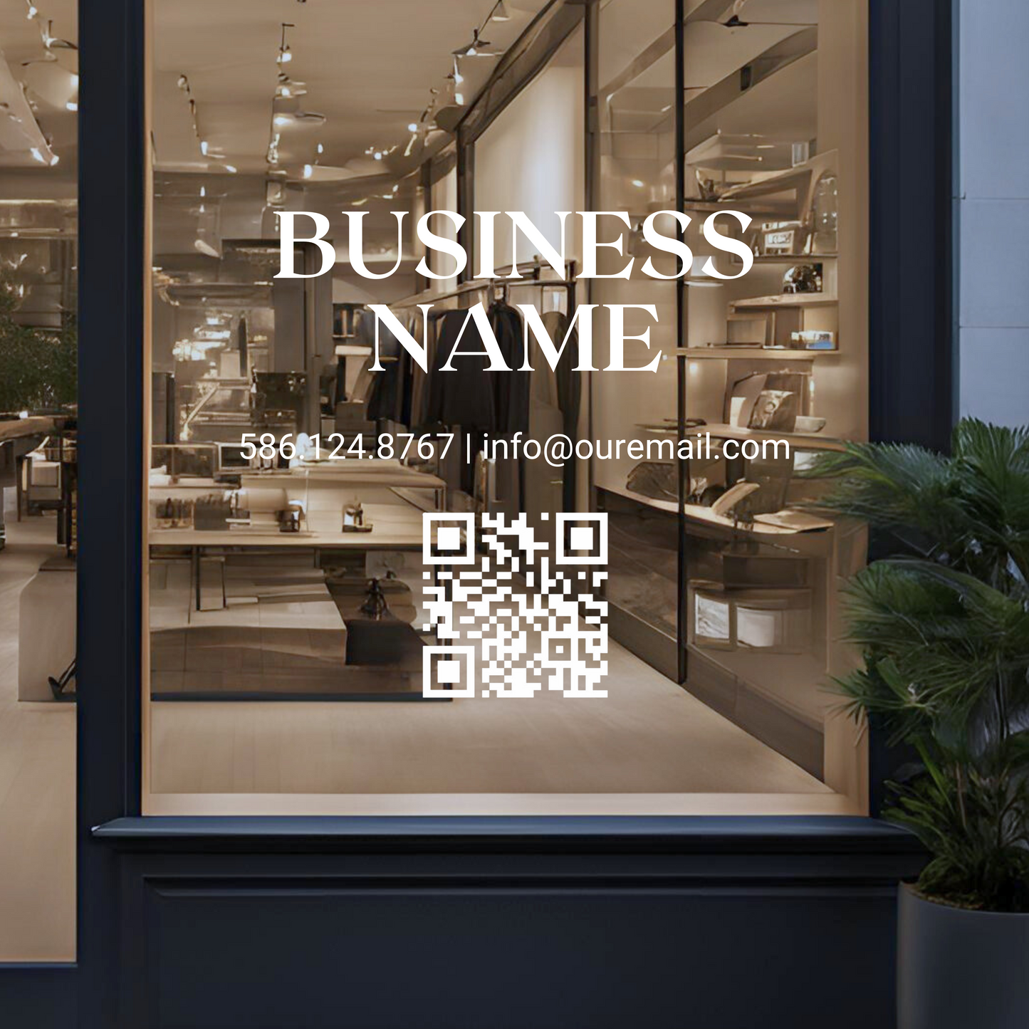 Custom Business Decal 2