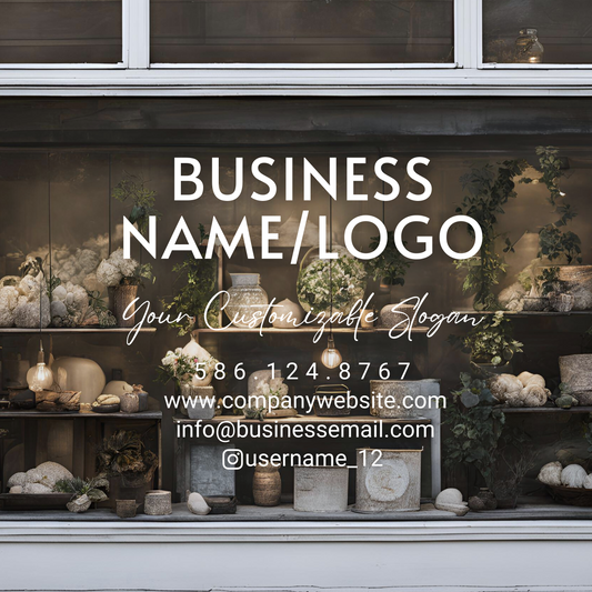 Custom Business Decal 3