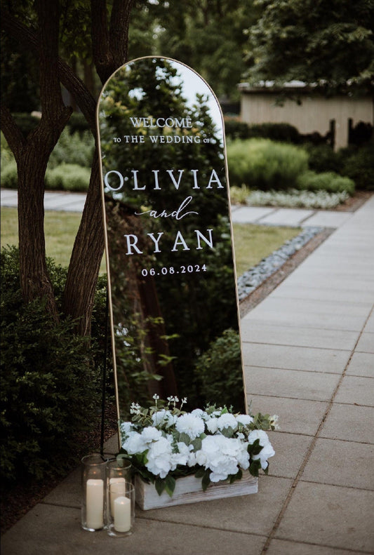 Welcome Wedding Decal