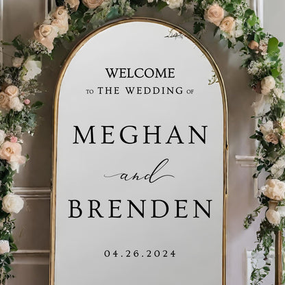 Welcome Wedding Decal